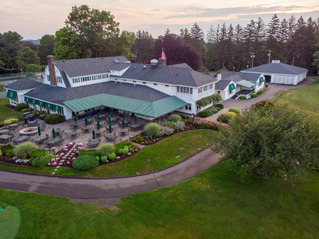 The Shuttle Meadow clubhouse and grounds