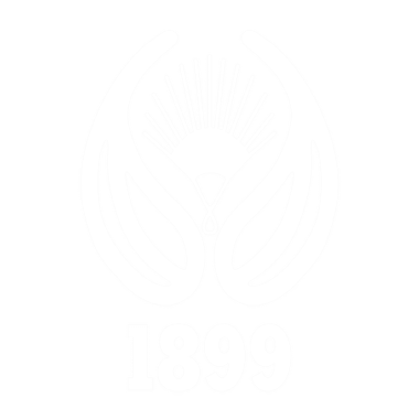 Shuttle Meadow Country Club logo in white